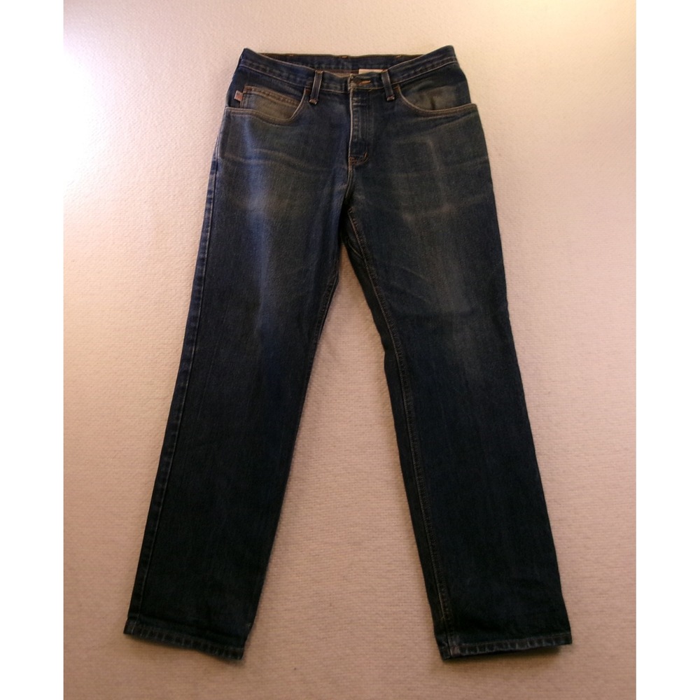 All American Clothing Mens 31x30 Straight Leg Jeans Blue Made in USA AAC101D